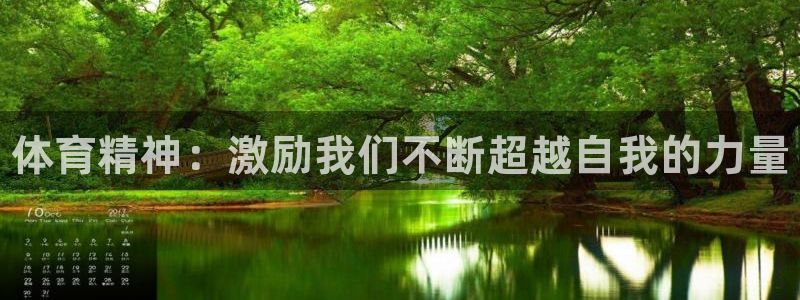 注册MK体育官方正版app：体育精神：激励我们不断超