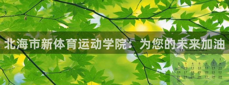 MK体育官方集团官网：北海市新体育运动学院：为您的未来加油