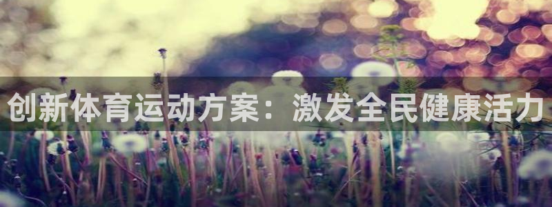 注册MK体育官方正版app：创新体育运动方案：激发全