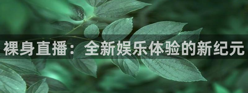 nba直播在线88看球：裸身直播：全新娱乐体验的新纪元
